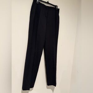 Pendleton Women’s Dress Pants Black  100% Virgin Wool Lined  Size 8